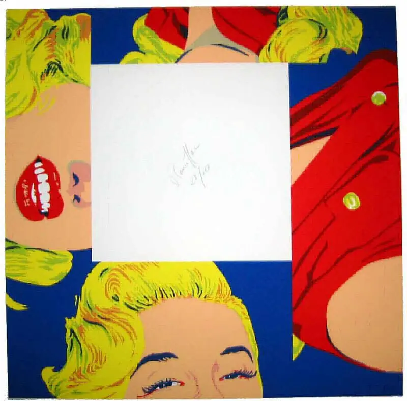 Villa Juno - Marilyn découpée par Rancillac